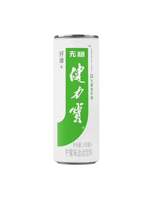 健力宝纤维+柠蜜味运动饮料（含气型）