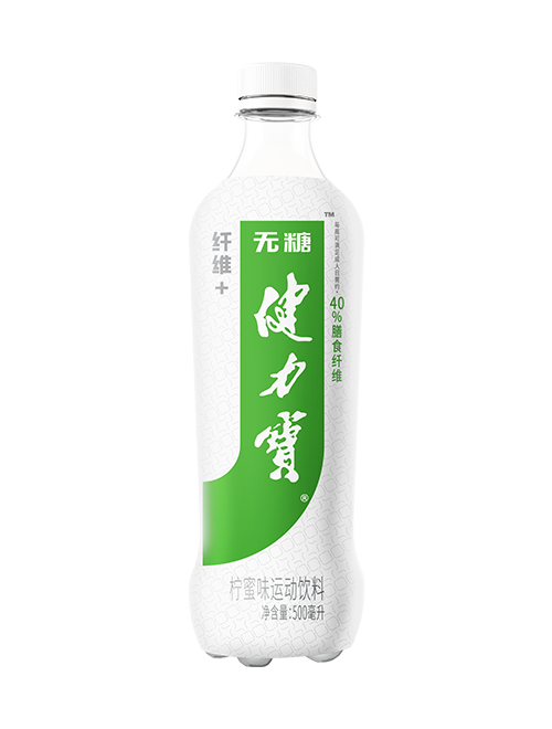 健力宝纤维+柠蜜味运动饮料（含气型）